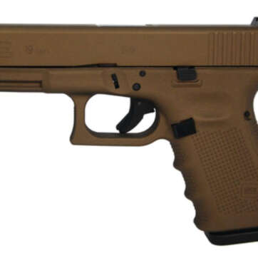 Glock 19 9mm 4" Barrel Hot Cerakote Burnt Bronze Finish Fixed Sights 15 Rd Mag - Handsguns | American Guns & Ammo