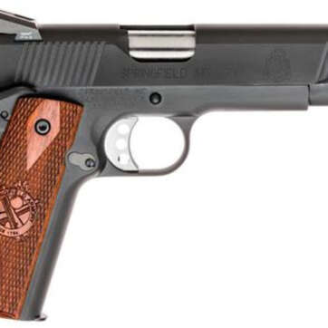 Springfield Loaded 1911, 45 ACP, 5", 7rd, Cocobolo Grips, 3-Dot Combat Tritium Sights - Handsguns - American Guns & Ammo
