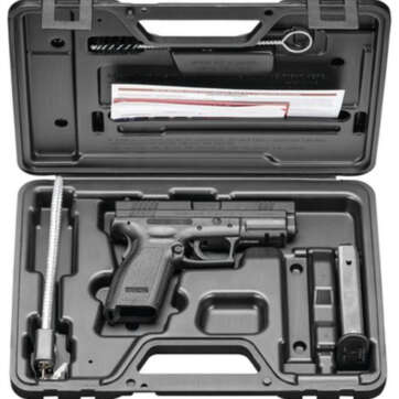 Springfield XD Essential Package DAO 40S&W 4" Barrel, Poly Grip/Frame Black, 10rd - Handsguns | American Guns & Ammo