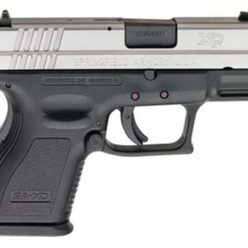 Springfield XD Sub-Compact 9mm 3" Barrel Ultra Safety Assurance Trigger System Satin Stainless Steel Slide Black Polymer Frame 10rd - Handsguns - American Guns & Ammo