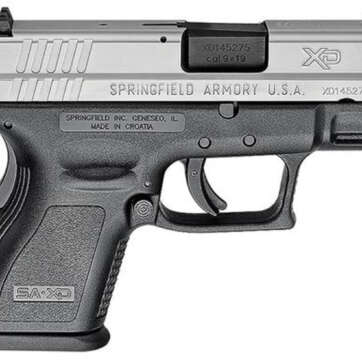 Springfield XD Sub-Compact 9mm 3" Barrel Ultra Safety Assurance Trigger, SS Slide 13 - Handsguns - American Guns & Ammo