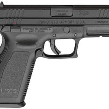 Springfield XD45 ACP, 5" Barrel, Extended Thumb Safety Black - Handsguns | American Guns & Ammo