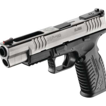 Springfield XDM-5.25 Competition 40SW 5.25" Barrel, Fiber Optic Sight, Bi-Tone 16 Rnd Mag - Handsguns | American Guns & Ammo