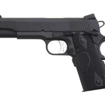 Springfield 1911, 45 ACP, 5",, CT Laser Grips, Parkerized, NS, 7rd - Handsguns | American Guns & Ammo