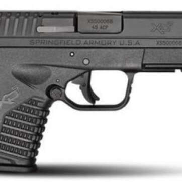 Springfield XDS 45 ACP 4" Barrel Black, Essentials Package 5rd & 6rd Mags - Handsguns | American Guns & Ammo