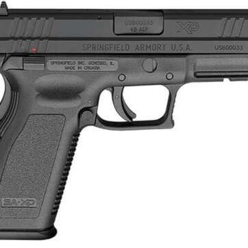 Springfield XD Full Size With Thumb Safety 45 ACP 4" Barrel Black 10rd - Handsguns - American Guns & Ammo