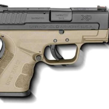 Springfield XD Mod.2 Sub-Compact, 9mm, 3", 10rd, Flat Dark Earth - Handsguns - American Guns & Ammo