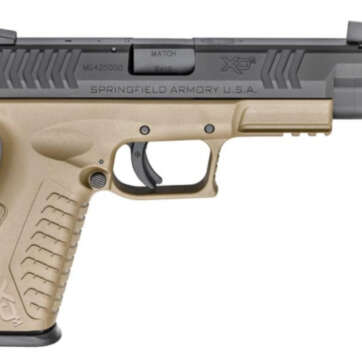 Springfield XDM 9mm 4.5" Threaded Barrel Flat Dark Earth Finish 19 Rd Mag - Handsguns | American Guns & Ammo