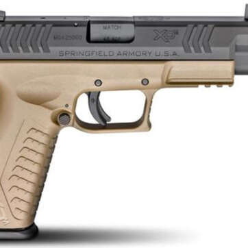Springfield XDM Essentials Package, 45 ACP, 4.5" Threaded, FDE, 13rd Mag - Handsguns | American Guns & Ammo