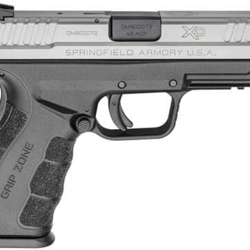 Springfield XD Mod.2 Tactical 45 ACP, 4" Barrel, Fiber Optic Front Sight SS Slide 13rd Mag - Handsguns - American Guns & Ammo