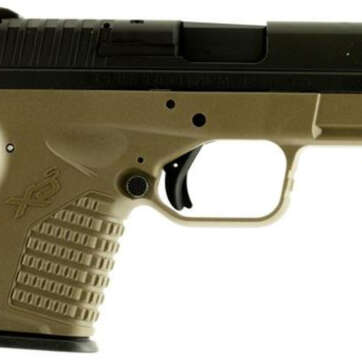 Springfield XD-S .40 S&W, 3.3", 5rd, Flat Dark Earth Frame/Black Melonite - Handsguns - American Guns & Ammo