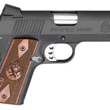 Springfield Range Officer Compact 1911 9mm, 4", 8rd, Rosewood Grips - Handsguns - American Guns & Ammo