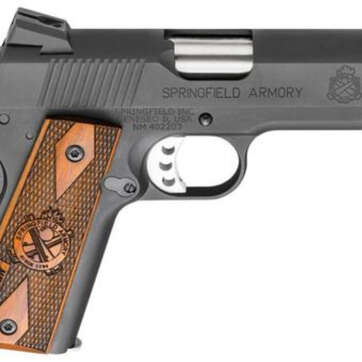 Springfield Range Officer Champion 1911, 45 ACP, 4", 7rd Cocobolo Grip, Parkerized - Handsguns - American Guns & Ammo