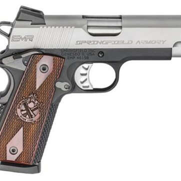Springfield 1911 EMP Lightweight Champion 9mm, 4", 10rd, Cocobolo Grips, Stainless Steel - Handsguns - American Guns & Ammo