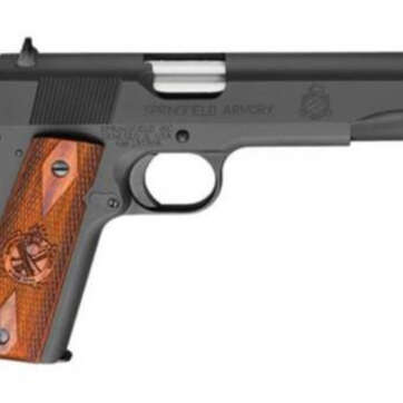 Springfield Mil-Spec 1911-A1 Govt, 45 ACP, 5" Barrel, 7rd, Parkerized - Handsguns - American Guns & Ammo