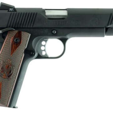 Springfield 1911 Full Size, 45 ACP, 5" Match Barrel Cocobolo Grips, Tritium Night Sights, Ambi Safety, 7rd Mag - Handsguns - American Guns & Ammo
