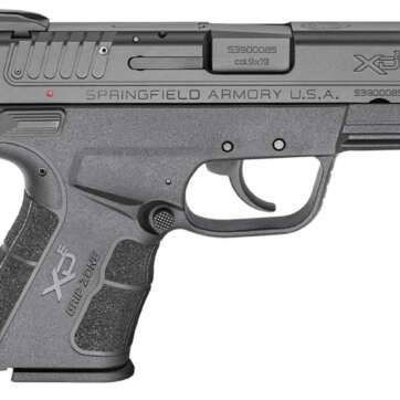 Springfield XD-E 9mm 3.3" Barrel Fiber Optic Sight Ambidextrous Safety 9rd Mag - Handsguns | American Guns & Ammo