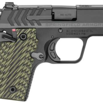 Springfield 911 .380 ACP 2.7" Barrel Tritium Sights Ambi Safety G-10 Grips 7rd Mag - Handsguns - American Guns & Ammo