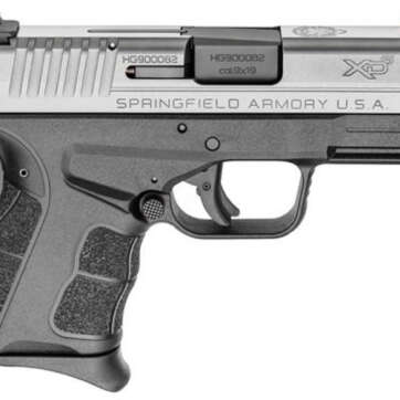 Springfield XD-S Mod.2 9mm, 3.3" Barrel, Fiber Optic Sights, SS Slide, Black, 7rd - Handsguns - American Guns & Ammo