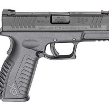 Springfield, XDM, 9MM, 3.8" Barrel, Polymer Frame, Black, Fiber Optic Front Sights, 10 Rd Mag - Handsguns - American Guns & Ammo