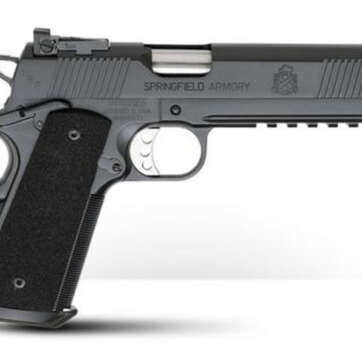 Springfield TRP Operator 45 ACP, 5", Full Length Rail, Black Armory Kote, CA Compliant - Handsguns | American Guns & Ammo