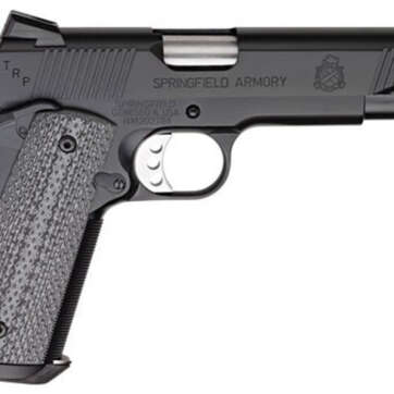 Springfield 1911 TRP Service 45 ACP, Black Armory Kote, G10 Grip, 7rd Mag - Handsguns - American Guns & Ammo