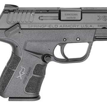 Springfield XDE Package 9MM 3.3" Barrel Black Melonite Finish FO Front/Combat Rear Sight 8rd & 9rd Mag - Handsguns - American Guns & Ammo