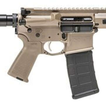 Springfield Saint, .223/5.56, 7.5", 30rd, SBX-K Arm Brace, Flat Dark Earth - Handsguns - American Guns & Ammo