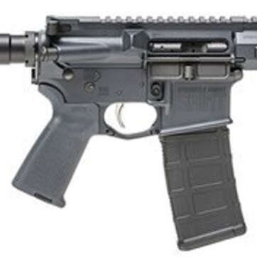 Springfield Saint, .223/5.56, 7.5" Barrel, 30rd, SBX-K Arm Brace, Tactical Gray - Handsguns - American Guns & Ammo