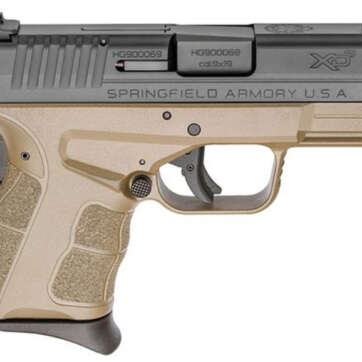 Springfield XD-S Mod.2, 9mm, 3.3" Barrel, 7rd, Flat Dark Earth, Tritium Nite Sites - Handsguns - American Guns & Ammo