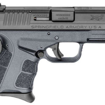 Springfield XDE Compact 9MM 4.5" Barrel, Polymer Frame, Black, 2 Mags, 1-8Rd, 1-9Rd, Ambi Safety, Decocker - Handsguns | American Guns & Ammo