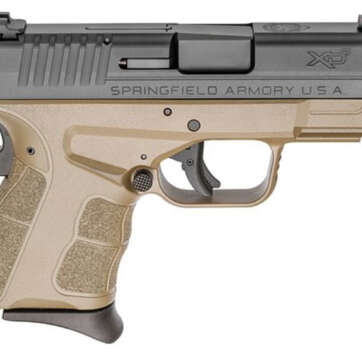 Springfield XD-S Mod.2, .45 ACP, 3.3", 5rd, Contrast Sights, Flat Dark Earth - Handsguns | American Guns & Ammo