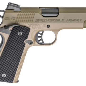 Springfield 1911 EMP Conceal Carry, 9mm, 4" Barrel, 9rd, Flat Dark Earth - Handsguns - American Guns & Ammo
