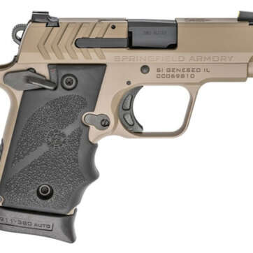 Springfield 911, .380 ACP, 2.7" Barrel, 7rd, Flat Dark Earth - Handsguns - American Guns & Ammo