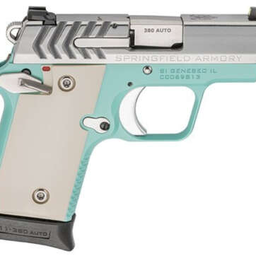 Springfield 911, .380 ACP, 2.7" Barrel, 6rd/7rd, Vintage Blue - Handsguns - American Guns & Ammo
