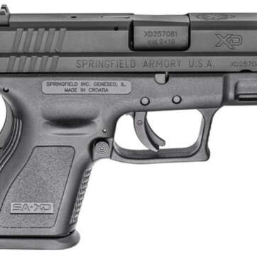Springfield Defender Sub-Compact, 9mm, 3" Barrel, 10rd, Black - Handsguns | American Guns & Ammo