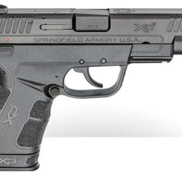 Springfield XD-E, 9mm, 4.5" Barrel, 8rd/9rd, Black - Handsguns - American Guns & Ammo