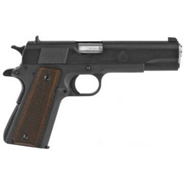 Springfield 1911 Defender Mil-Spec 45 ACP 5"Barrel Wood Grip Black Parkerized Carbon Steel Slide - Handsguns | American Guns & Ammo