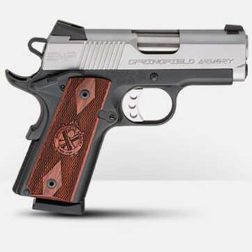 Springfield 1911 EMP Instant Gear Up Package 9mm, 3" Barrel, Cocobolo Grips, 9rd - Handsguns | American Guns & Ammo
