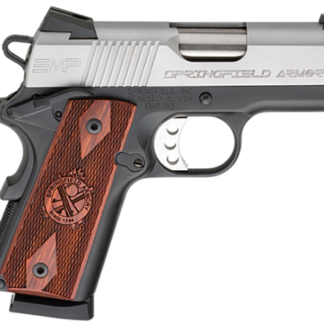 Springfield Gear Up Package EMP 1911 9mm, Holster, Bag, Case, SS, 5x9rd Mags, CA Legal - Handsguns | American Guns & Ammo