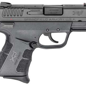 Springfield XD-E Instant Gear Up Package, .45 ACP, 3.3", 6rd, Black - Handsguns | American Guns & Ammo