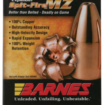 Barnes Spit-Fire Muzzleloader Bullet .50 Caliber .451 Diameter 245 Grain 15 rd - Black Powder Guns | American Guns & Ammo