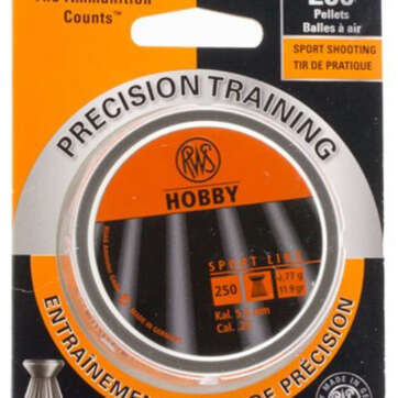 RWS Hobby Sport Pellets .22 Pellet Lead 250 - Air Guns & BB Guns | American Guns & Ammo