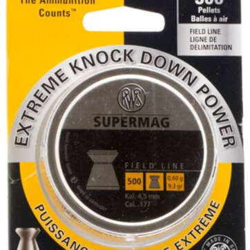 RWS Supermag Pellets .177 Pellet Lead 500 - Air Guns & BB Guns | American Guns & Ammo