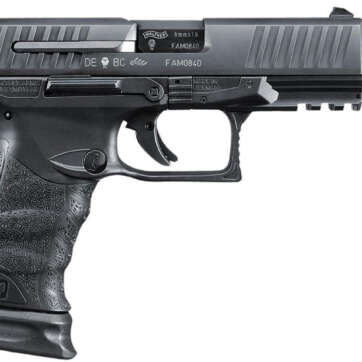 Walther PPQ M2 Navy SD 9mm 4.6" Barrel Black 1-17Rd/1-15Rd, 2 Mags - Handsguns | American Guns & Ammo