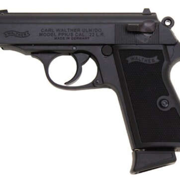 Walther PPK/S *Certified Used* .22 LR, 3.35" Barrel, Fixed Sights, Black, 10rd - Handsguns | American Guns & Ammo