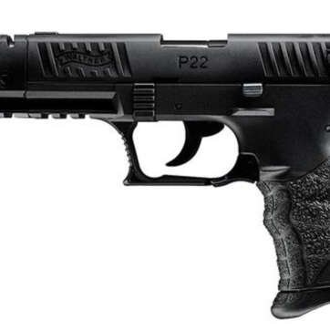Walther P22 .22 L.R. Target Black 10 Round, 2 Mags - Handsguns - American Guns & Ammo