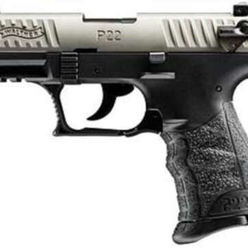 Walther P22 .22 L.R. CA Nickel 10 Round, 2 Mags - Handsguns - American Guns & Ammo