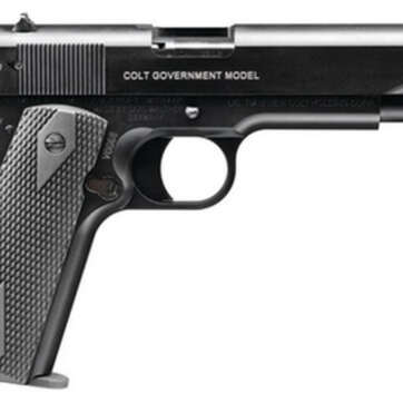 Walther Colt 1911 A1 Govt 22LR 5" Barrel Black 12 Round, 1 Mag - Handsguns | American Guns & Ammo
