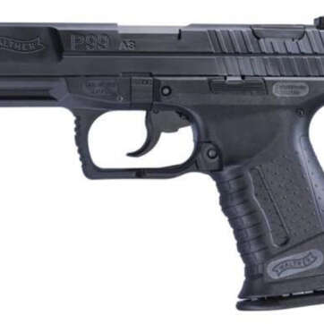 Walther P99 Adj Sights 9mm 4" Barrel Black 10rd Mag Mass Compliant - Handsguns | American Guns & Ammo